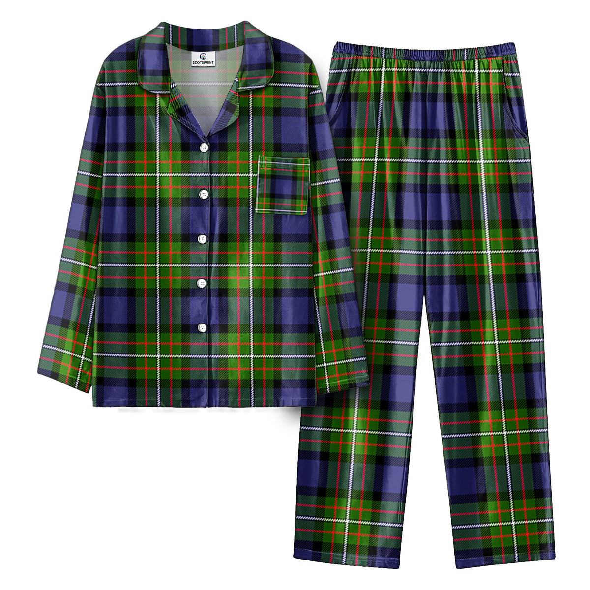 Ferguson Tartan Pajama Set