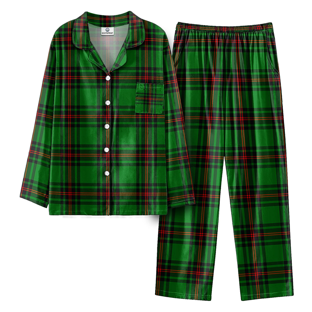 Halkerston Tartan Pajama Set