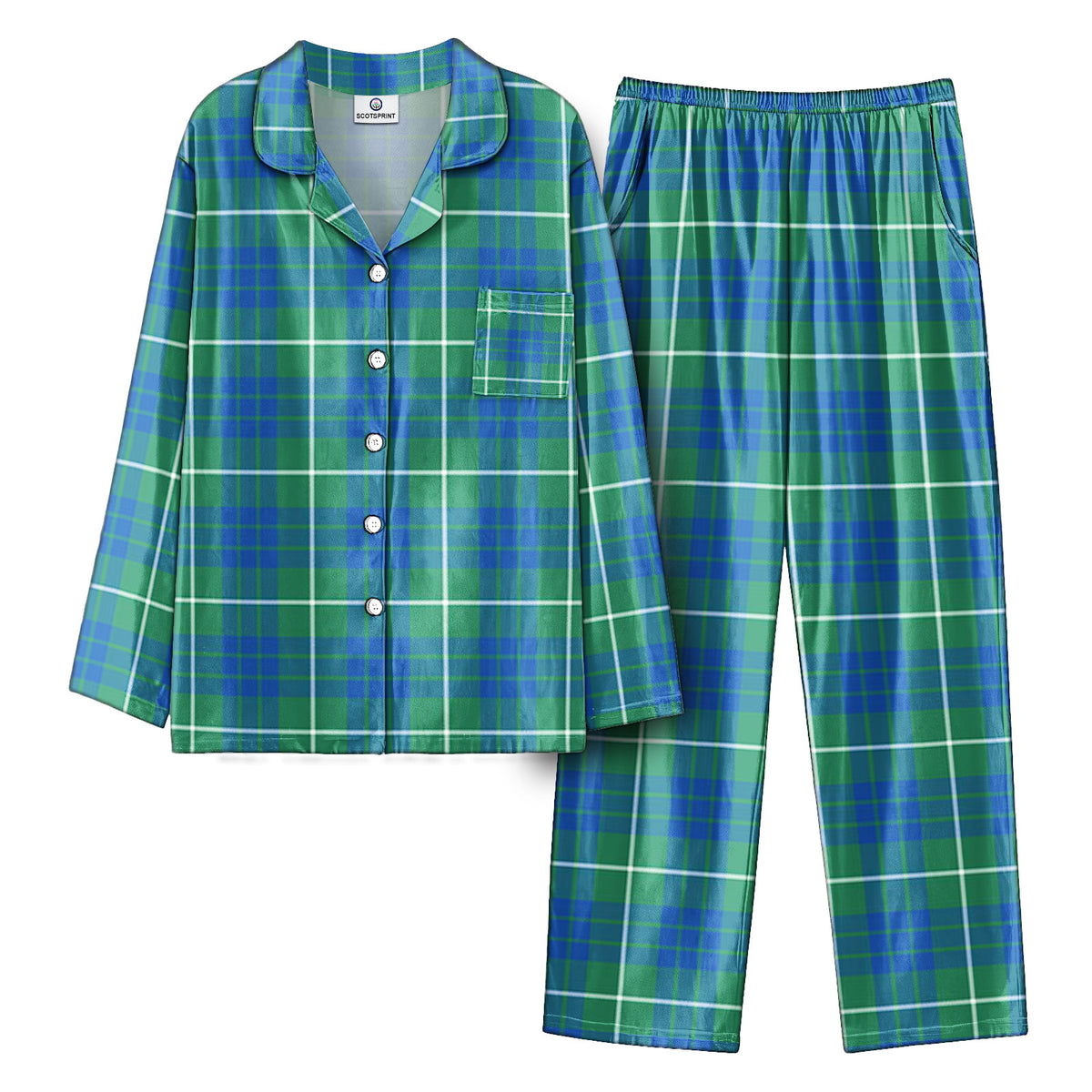 Hamilton Hunting Ancient Tartan Pajama Set