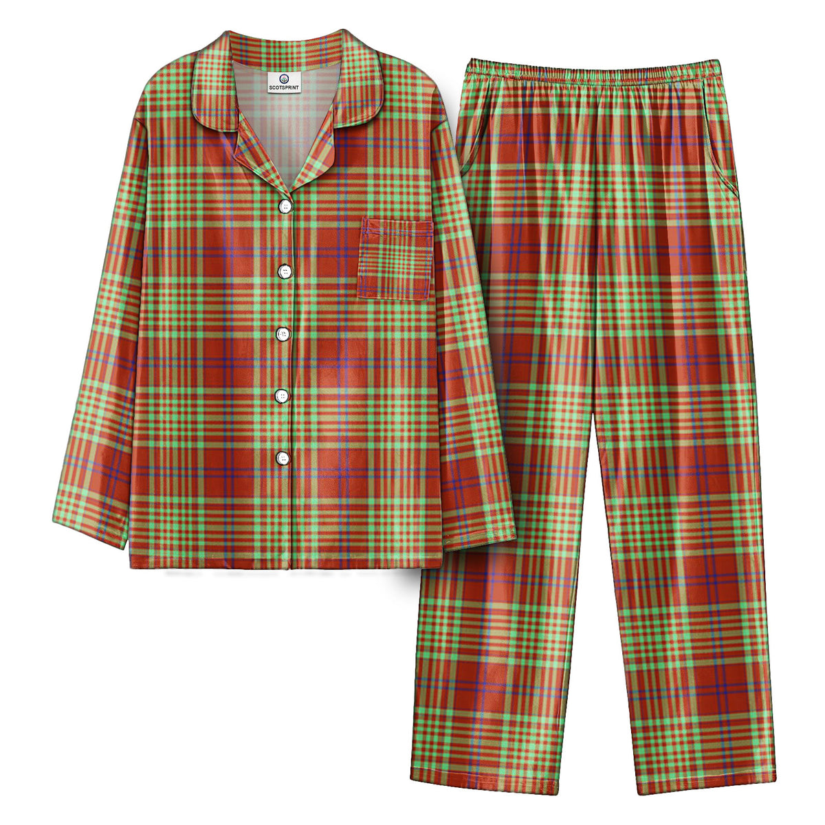 McGillivray Hunting Ancient Tartan Pajama Set