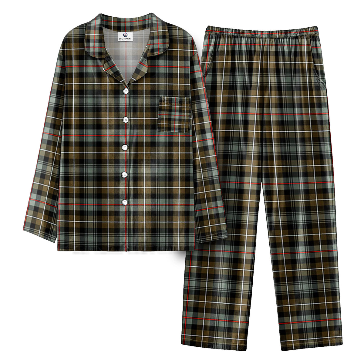 McKenzie Weathered Tartan Pajama Set