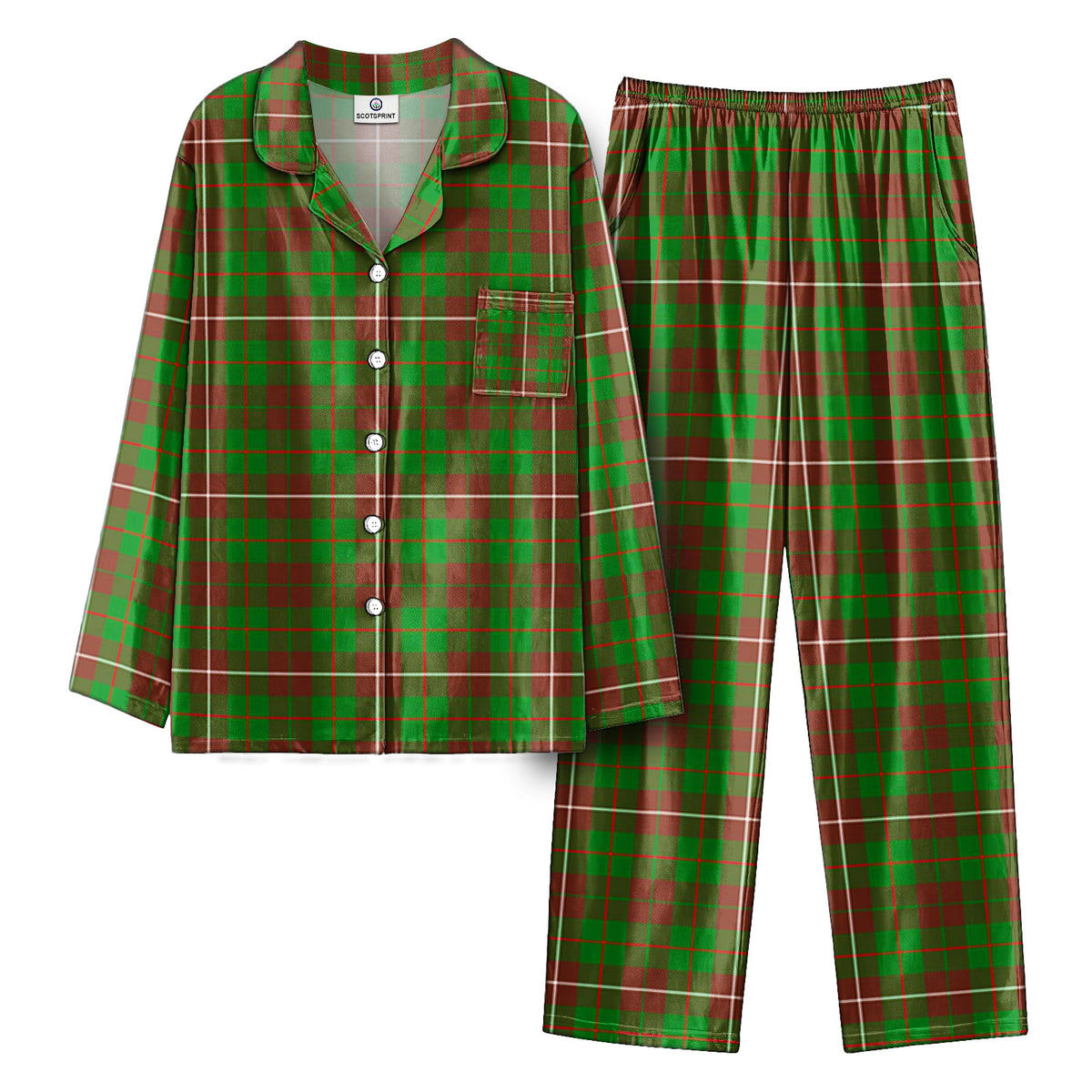 McKinnon Hunting Modern Tartan Pajama Set