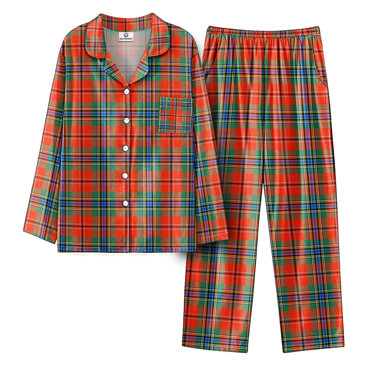 McLean of Duart Ancient Tartan Pajama Set