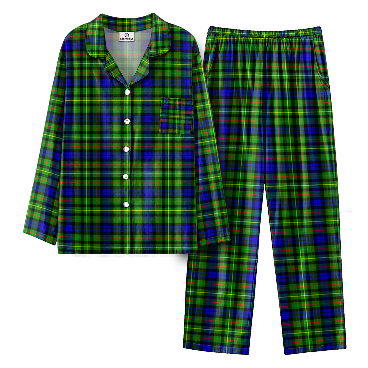 Rollo Modern Tartan Pajama Set