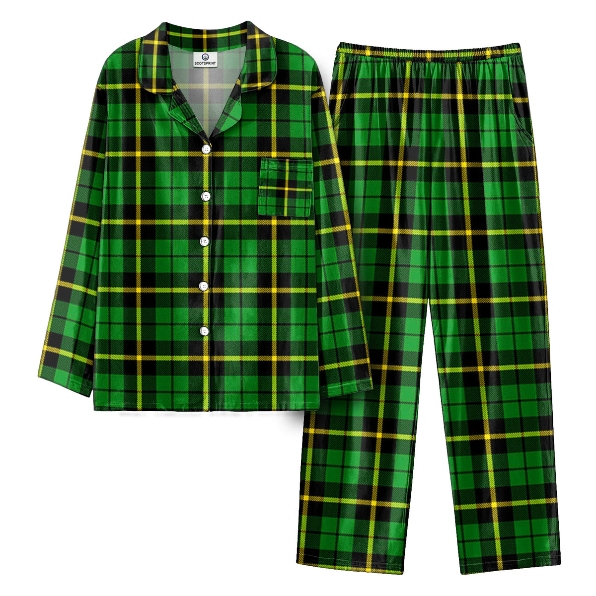 Wallace Hunting Modern Tartan Pajama Set