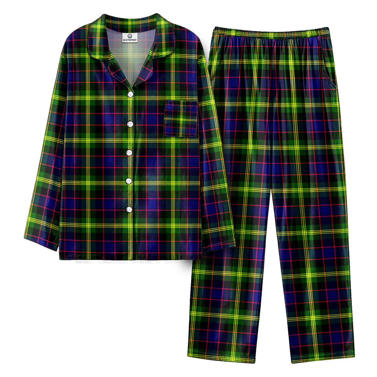 Watson Modern Tartan Pajama Set