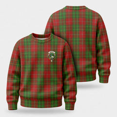 Burnett Tartan Crest Sweater