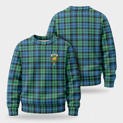Campbell Ancient 01 Tartan Crest Sweater