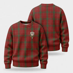 Carruthers Tartan Crest Sweater