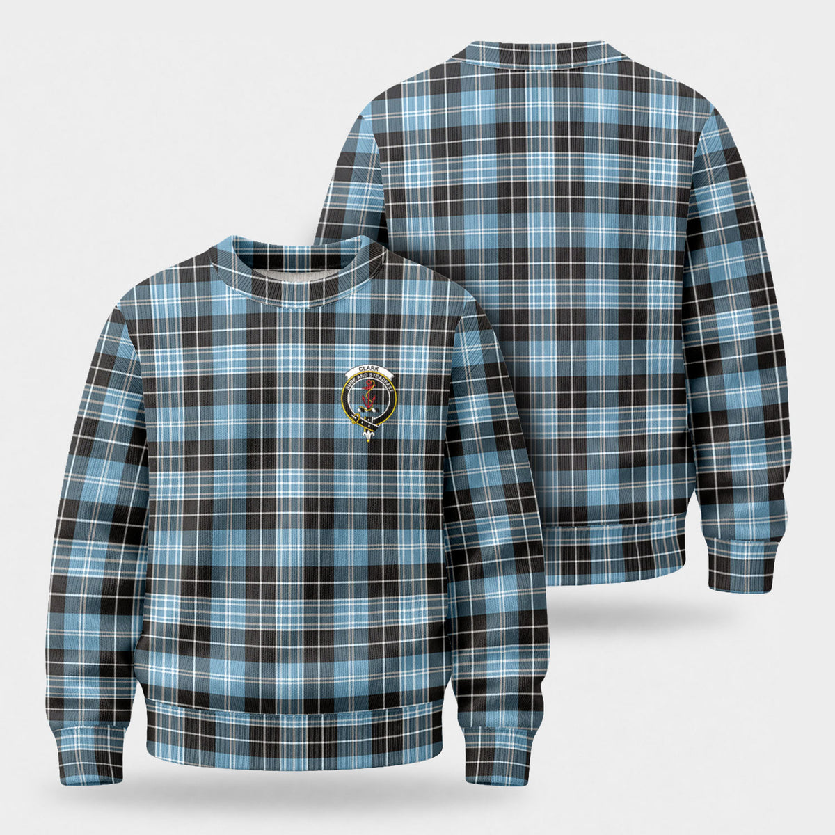 Clark Ancient Tartan Crest Sweater