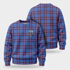 Elliott Modern Tartan Crest Sweater