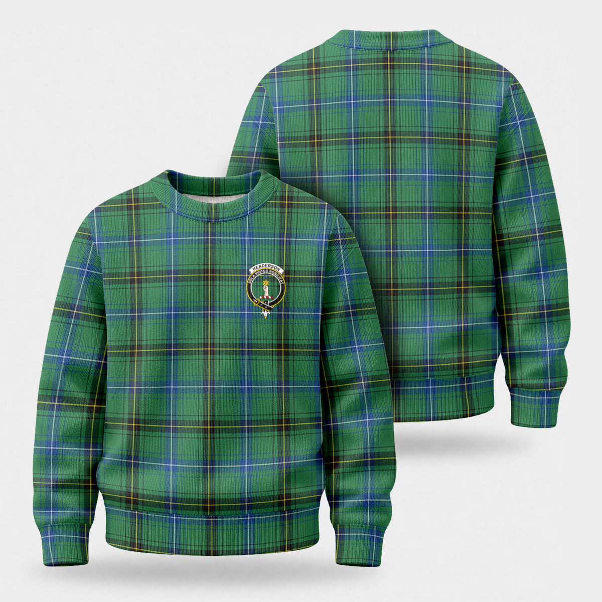 Henderson Ancient Tartan Crest Sweater