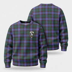 Hunter Modern Tartan Crest Sweater