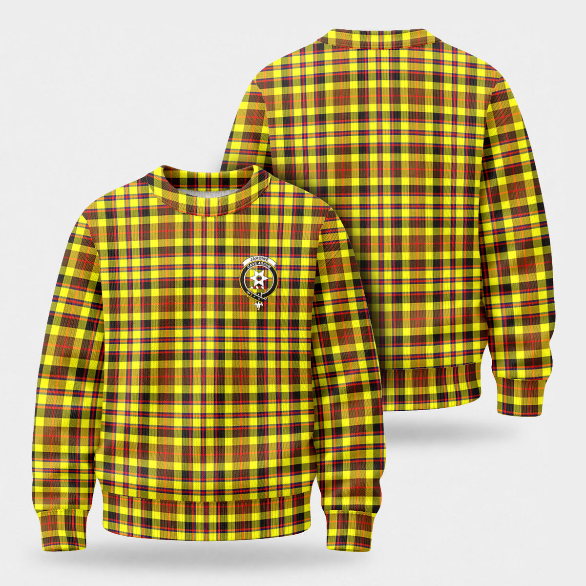 Jardine Tartan Crest Sweater