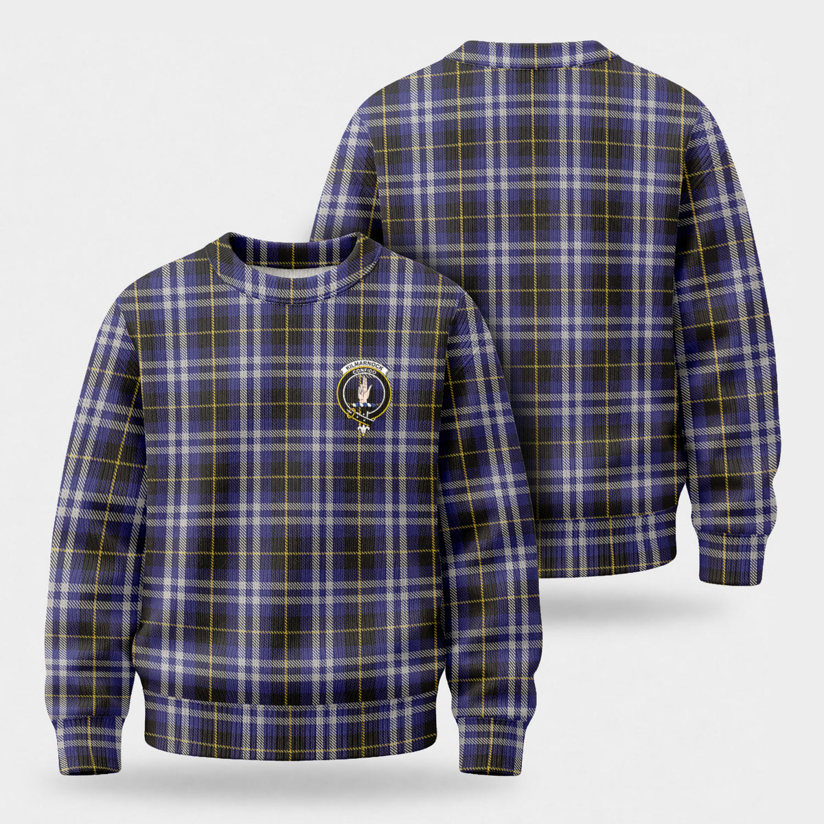 Kilmarnock Tartan Crest Sweater