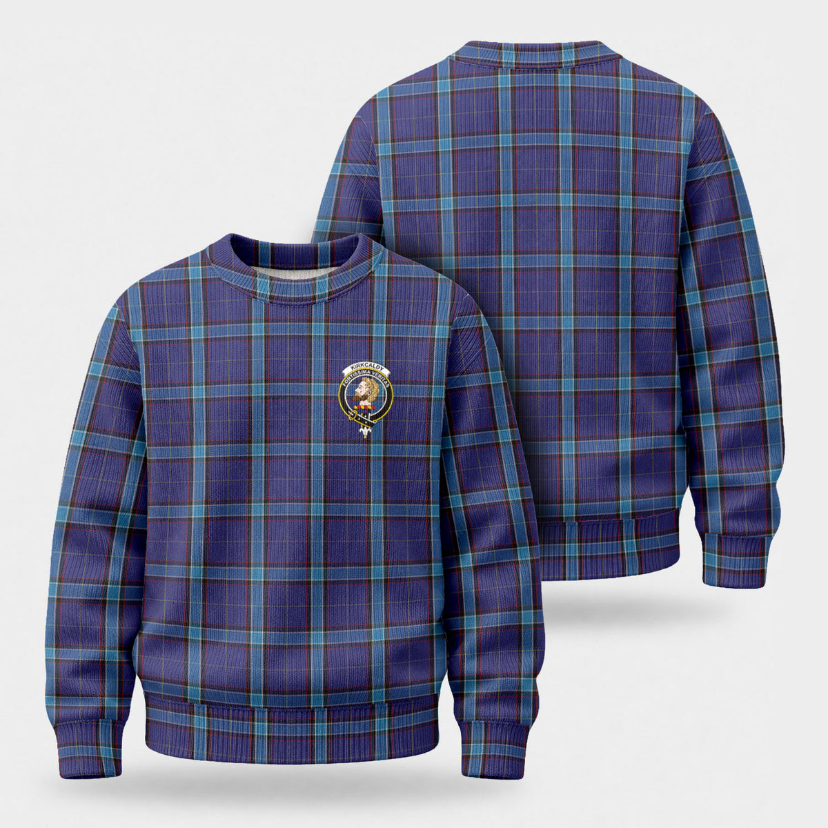 Kirkcaldy Tartan Crest Sweater