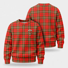 Langlands Tartan Crest Sweater
