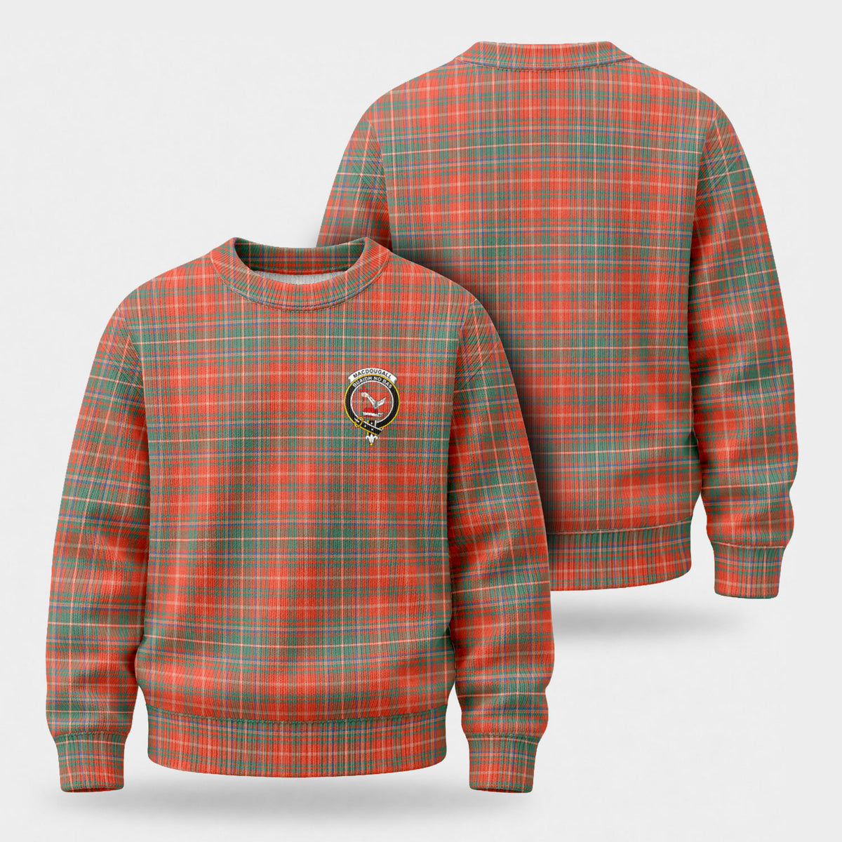 MacDougall Ancient Tartan Crest Sweater