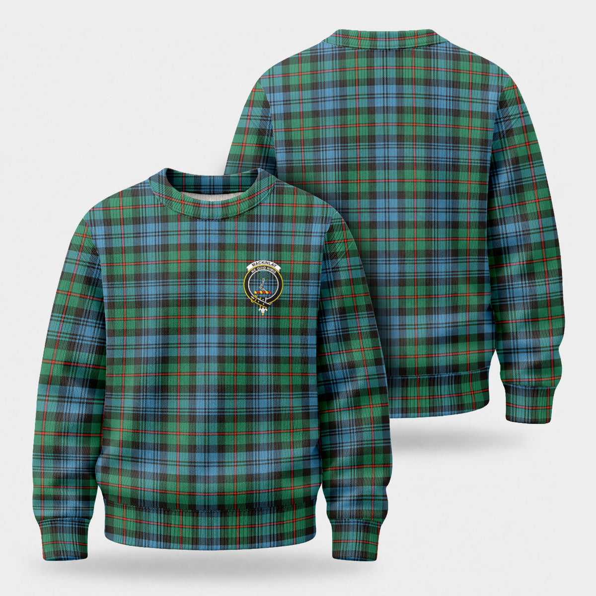 MacKinlay Ancient Tartan Crest Sweater