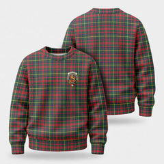 MacKintosh Hunting Modern Tartan Crest Sweater