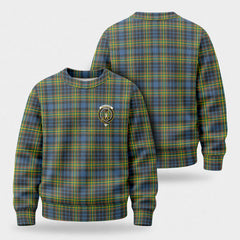 MacLellan Ancient Tartan Crest Sweater
