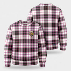 MacPherson Hunting Modern Tartan Crest Sweater