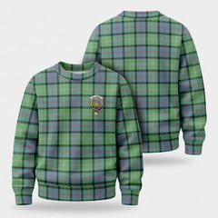 MacThomas Ancient Tartan Crest Sweater