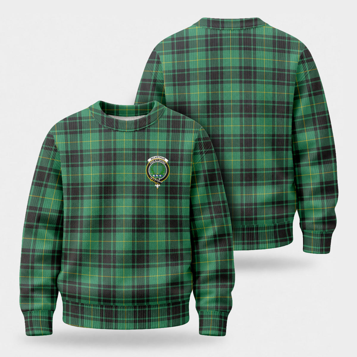 McArthur Ancient Tartan Crest Sweater