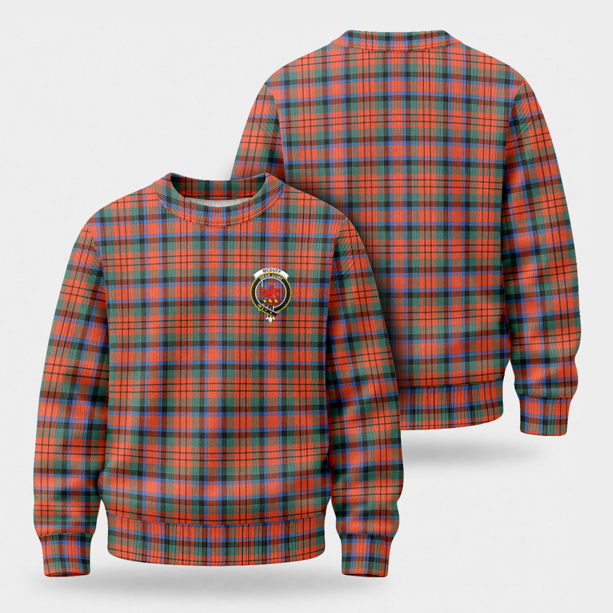 McDuff Ancient Tartan Crest Sweater