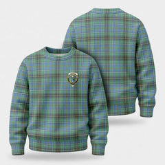 McInnes Ancient Tartan Crest Sweater
