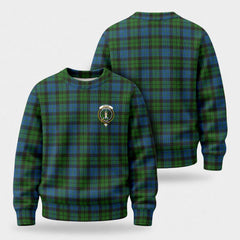 McKay Modern Tartan Crest Sweater