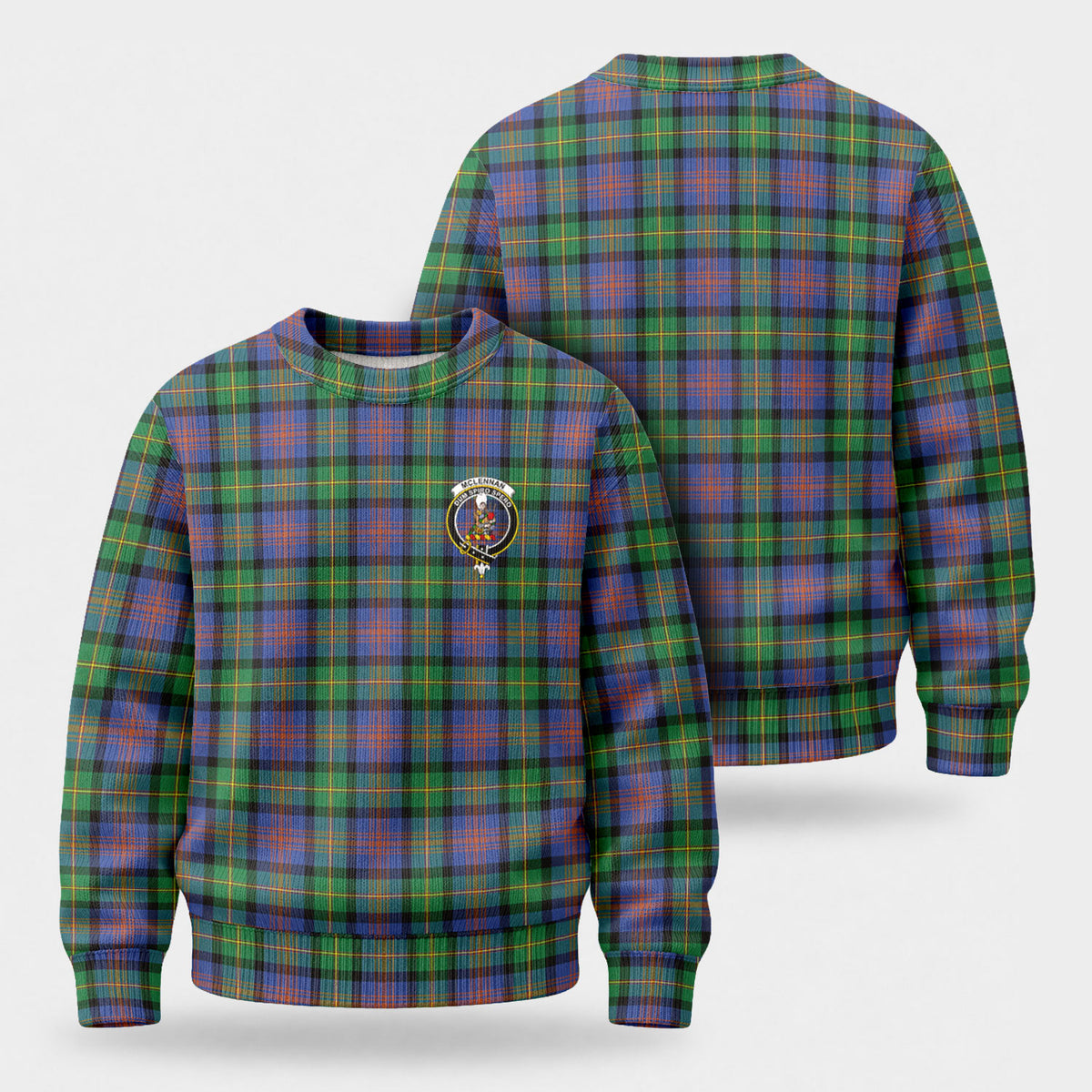 McLennan Ancient Tartan Crest Sweater