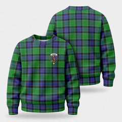 Monteith Tartan Crest Sweater