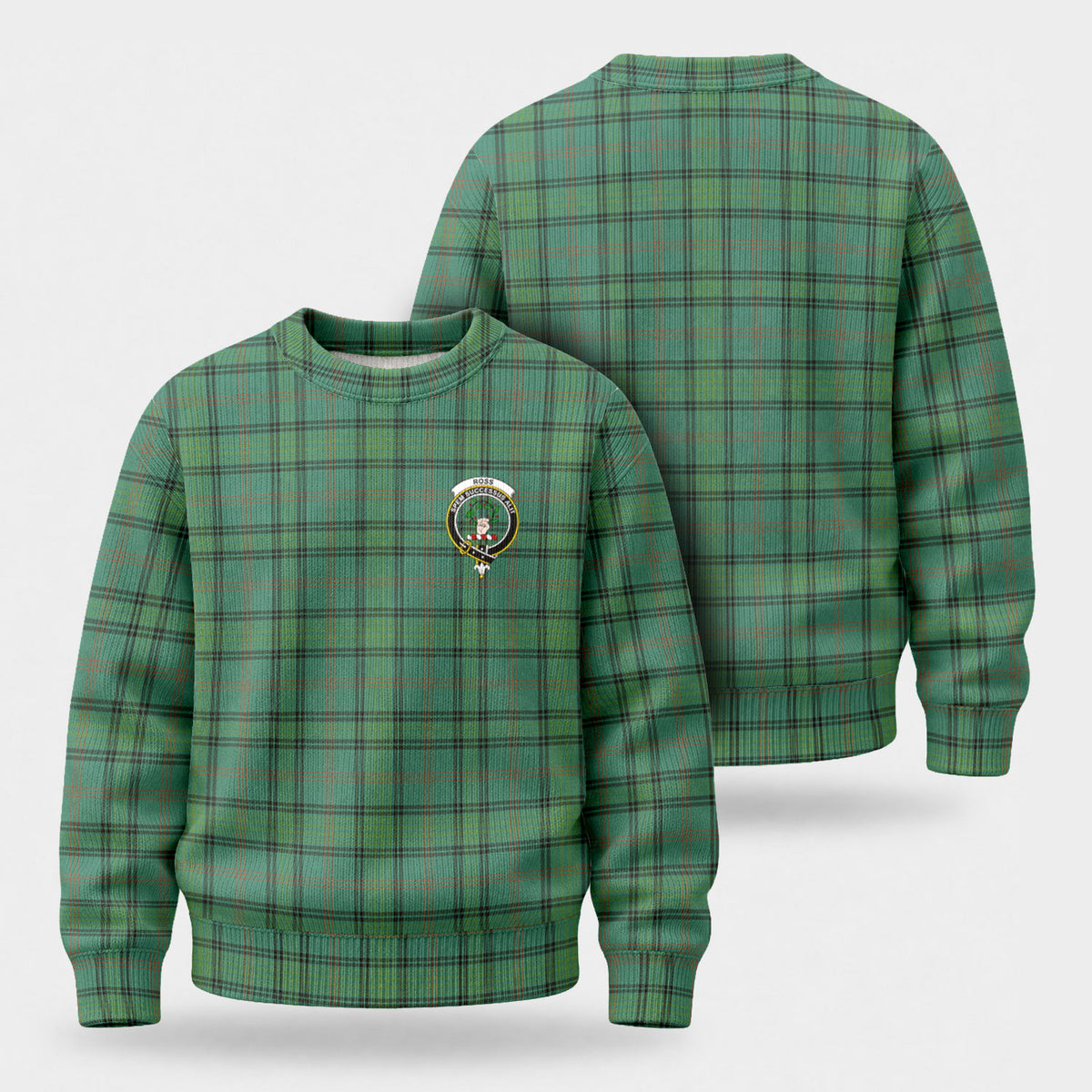 Ross Hunting Ancient Tartan Crest Sweater