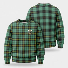 Wallace Hunting Ancient Tartan Crest Sweater