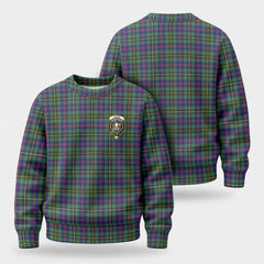 Wood Tartan Crest Sweater