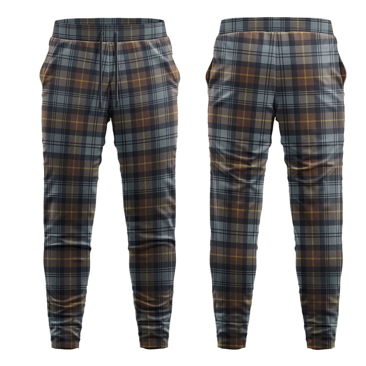 Gordon Weathered Tartan Sweatpants