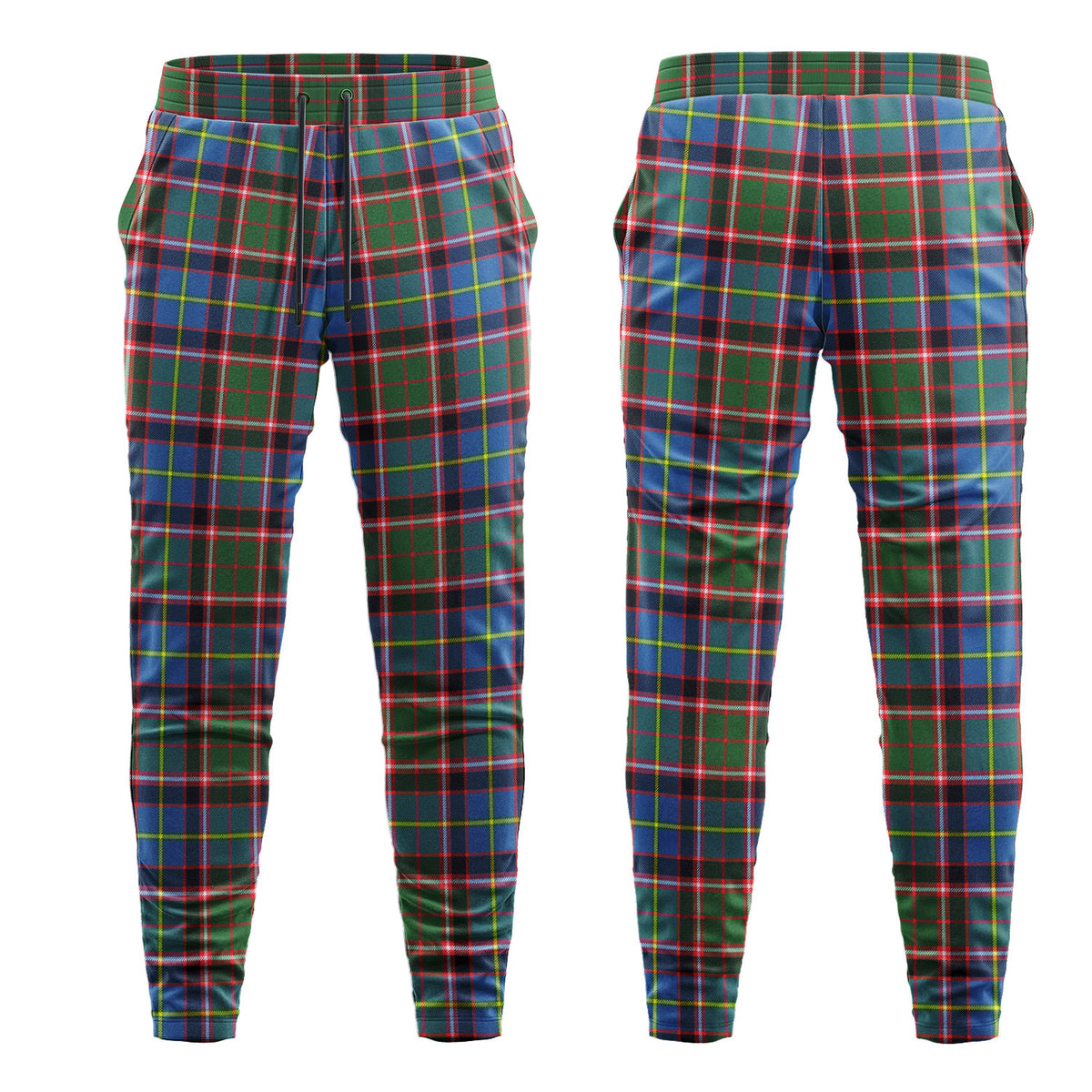 Norvel (or Norvill) Tartan Sweatpants