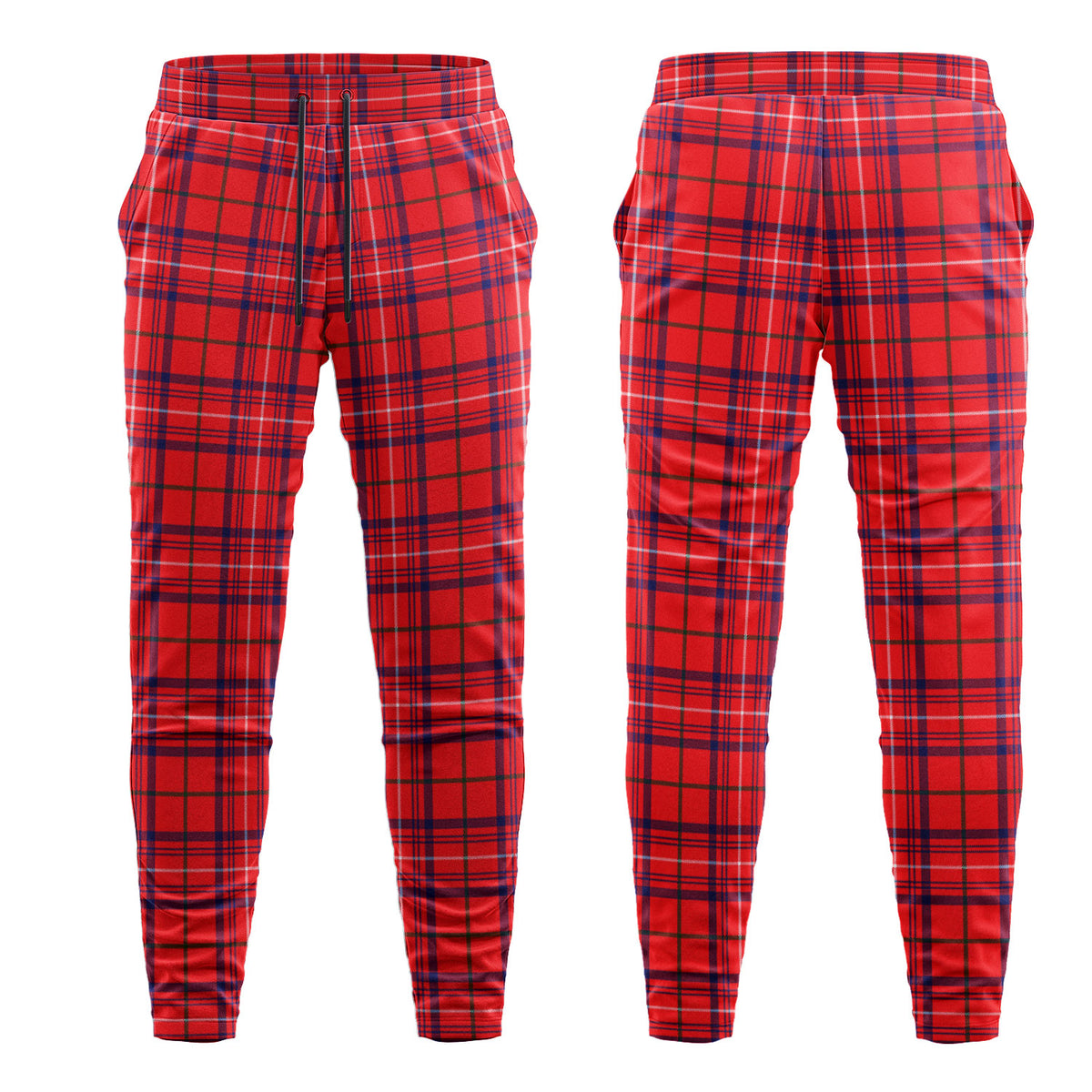 Rose Modern Tartan Sweatpants