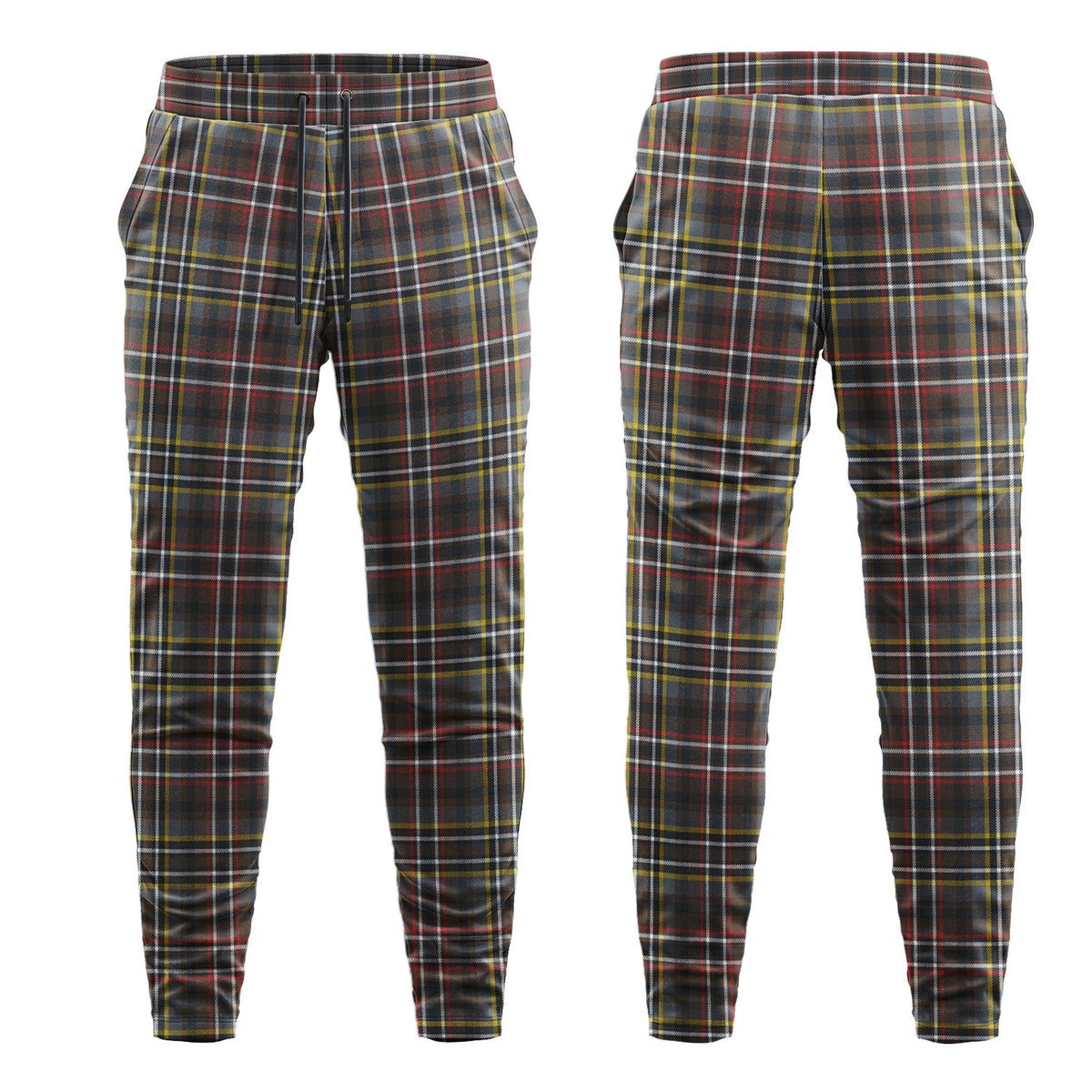 Scott Green Weathered Tartan Sweatpants