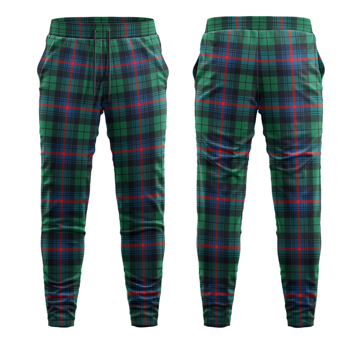 Urquhart Broad Red Ancient Tartan Sweatpants