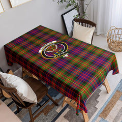 Carnegie Modern Tartan Crest Tablecloth