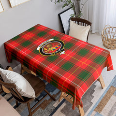 MacPhee Modern Tartan Crest Tablecloth