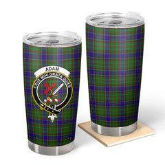 Adam Tartan Crest Tumbler