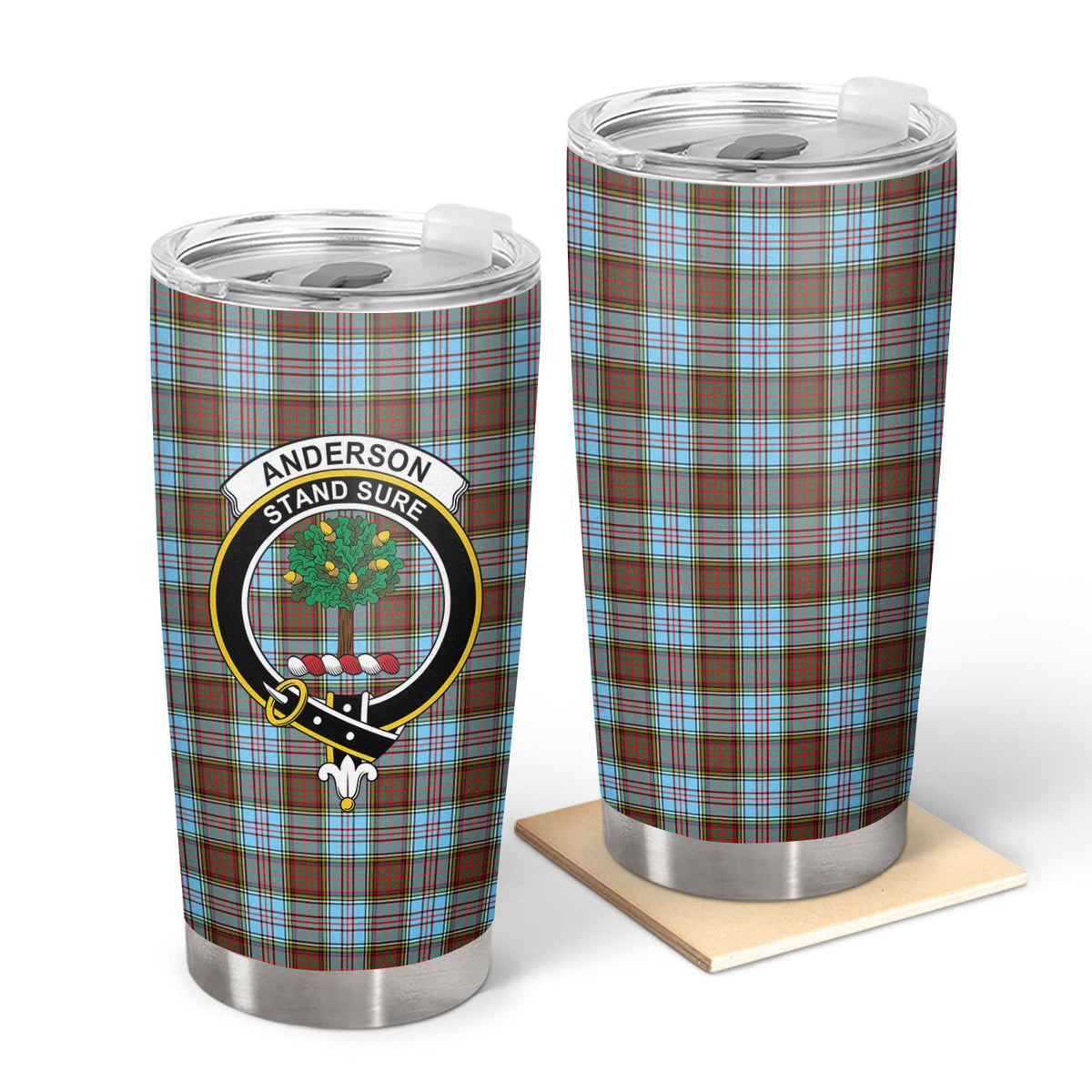 Anderson Ancient Tartan Crest Tumbler