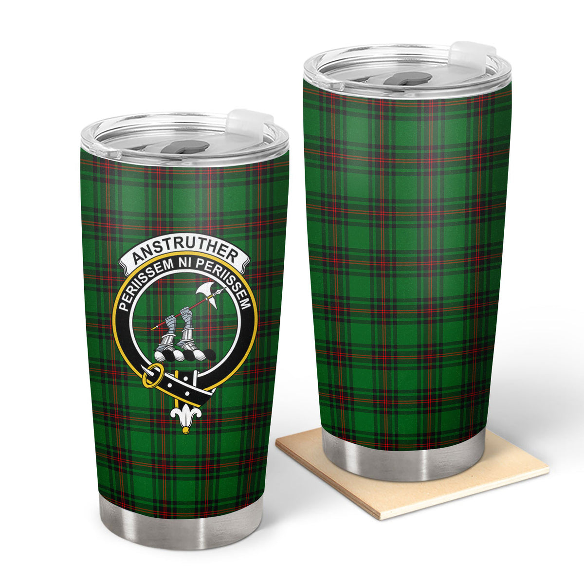 Anstruther Tartan Crest Tumbler