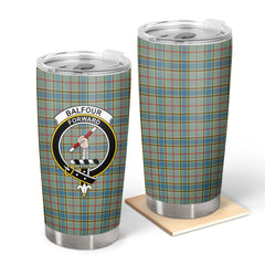 Balfour Modern Tartan Crest Tumbler