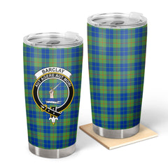 Barclay Hunting Ancient Tartan Crest Tumbler