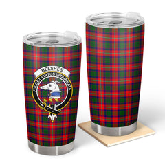 Belshes Tartan Crest Tumbler