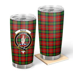 Boyd Modern Tartan Crest Tumbler